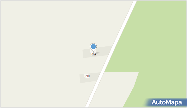 Blinów Pierwszy, Blinów Pierwszy, 204, mapa Blinów Pierwszy