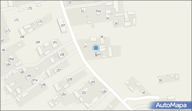 Blinów Pierwszy, Blinów Pierwszy, 38, mapa Blinów Pierwszy