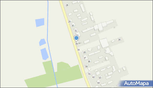 Bliskowice, Bliskowice, 33, mapa Bliskowice