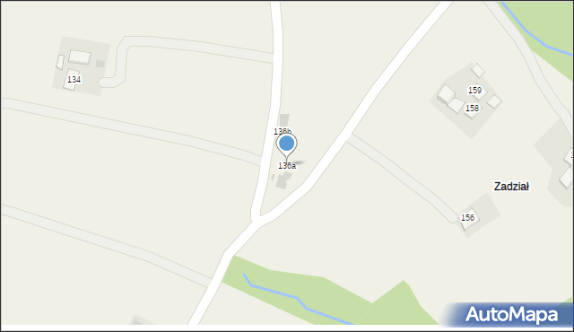 Blizianka, Blizianka, 136a, mapa Blizianka