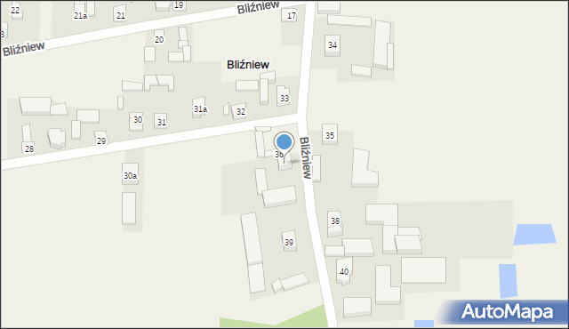 Bliźniew, Bliźniew, 37, mapa Bliźniew