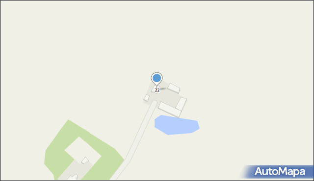 Blizno, Blizno, 33, mapa Blizno