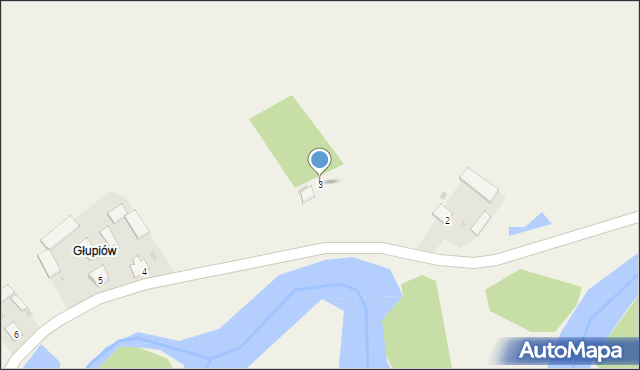 Blizocin, Blizocin, 3, mapa Blizocin