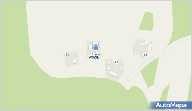 Bliżów, Bliżów, 92, mapa Bliżów