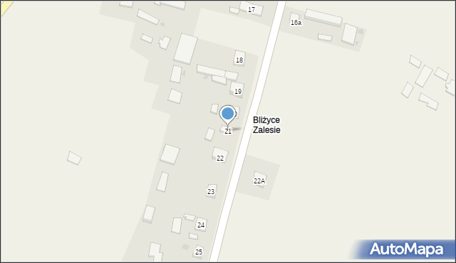 Bliżyce, Bliżyce, 21, mapa Bliżyce