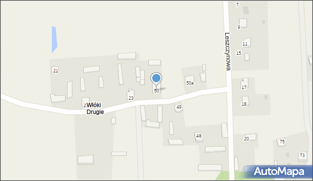 Blochy, Blochy, 50, mapa Blochy