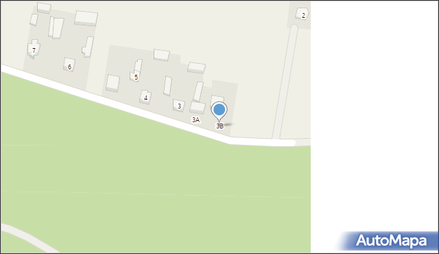Błogie Rządowe, Błogie Rządowe, 3B, mapa Błogie Rządowe