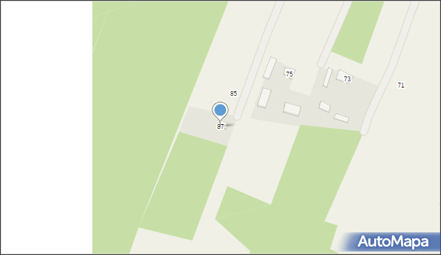 Błonie, Błonie, 87, mapa Błonie
