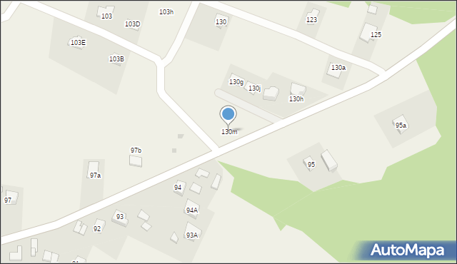 Błonie, Błonie, 130m, mapa Błonie