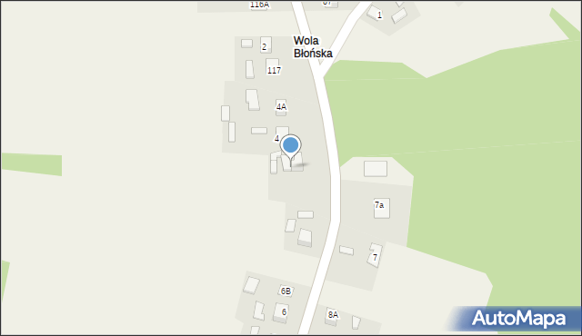 Błonie, Błonie, 5, mapa Błonie