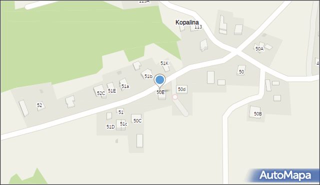 Błonie, Błonie, 50E, mapa Błonie