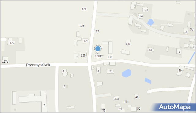 Błonie, Błonie, 129A, mapa Błonie