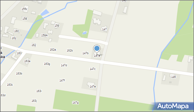 Błonie, Błonie, 147a, mapa Błonie