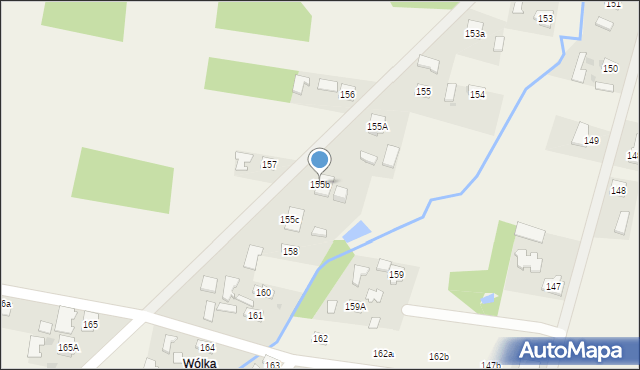 Błonie, Błonie, 155b, mapa Błonie