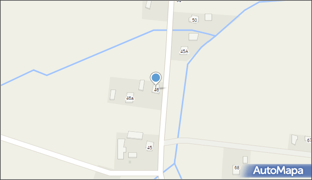 Błonie, Błonie, 46, mapa Błonie