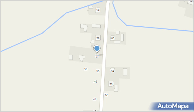 Błonie, Błonie, 57, mapa Błonie