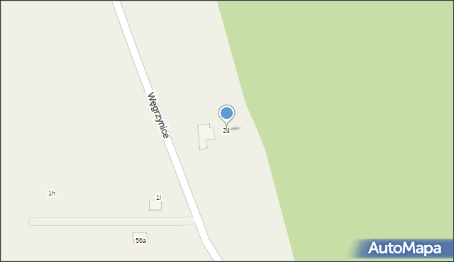 Błonie, Błonie, 24, mapa Błonie