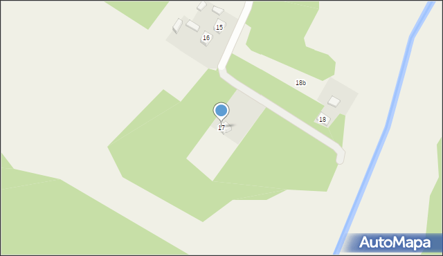 Błonie, Błonie, 17, mapa Błonie