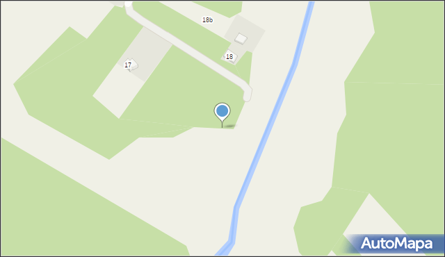 Błonie, Błonie, 17a, mapa Błonie