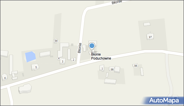Błonie, Błonie, 99, mapa Błonie