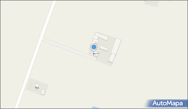 Błońsko, Błońsko, 57, mapa Błońsko