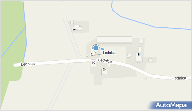 Błota, Błota, 91b, mapa Błota