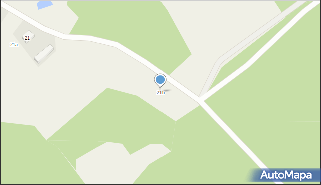 Błotnia, Błotnia, 21b, mapa Błotnia
