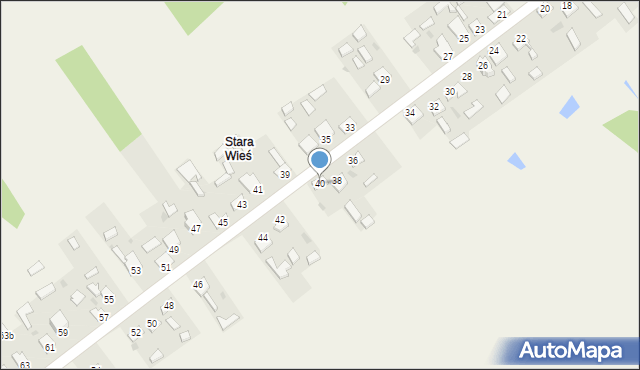 Błotnica, Błotnica, 40, mapa Błotnica