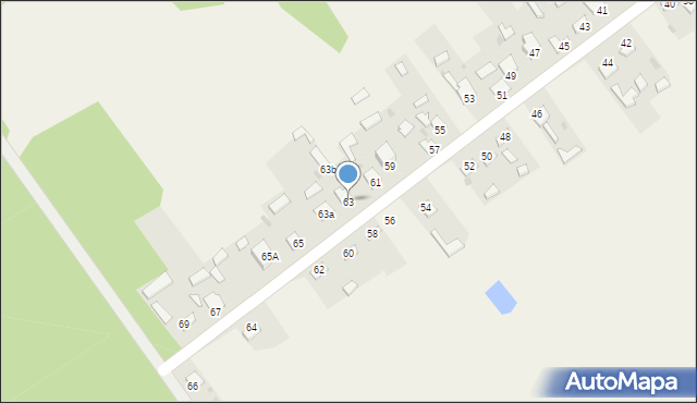 Błotnica, Błotnica, 63, mapa Błotnica