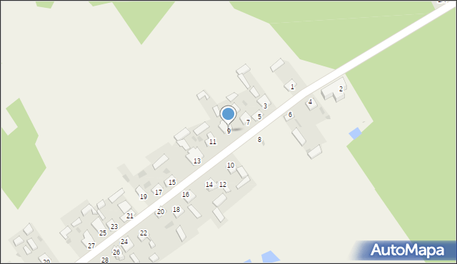 Błotnica, Błotnica, 9, mapa Błotnica