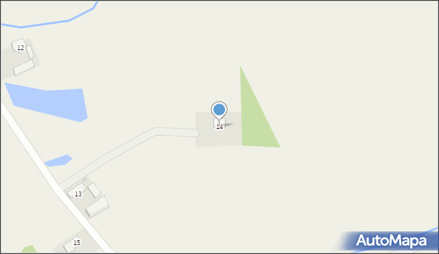 Błotno, Błotno, 14, mapa Błotno