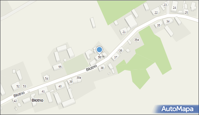 Błotno, Błotno, 56, mapa Błotno