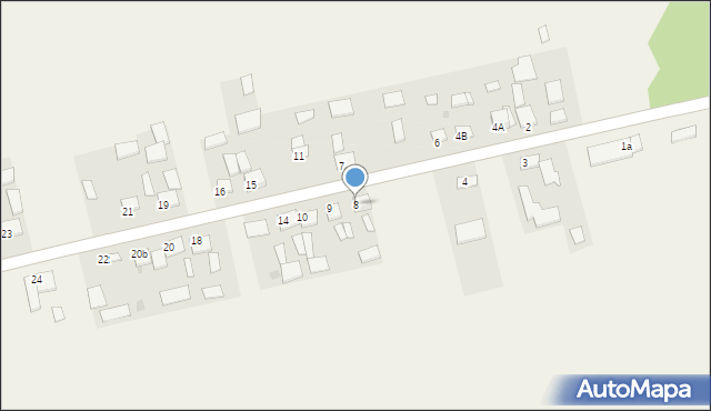 Błotnowola, Błotnowola, 8, mapa Błotnowola