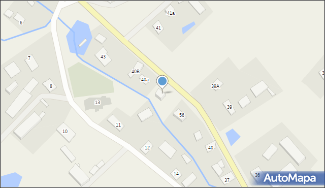 Błudowo, Błudowo, 56a, mapa Błudowo