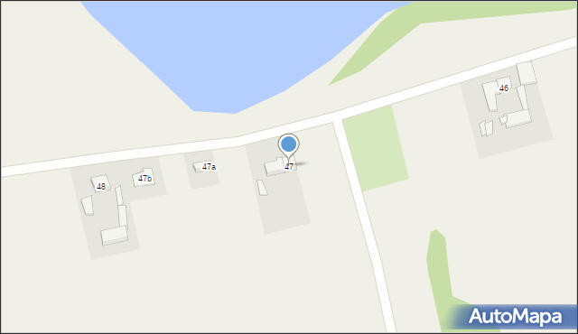 Bługowo, Bługowo, 47, mapa Bługowo