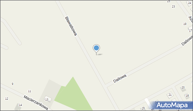 Bolechówko, Bławatkowa, 40, mapa Bolechówko