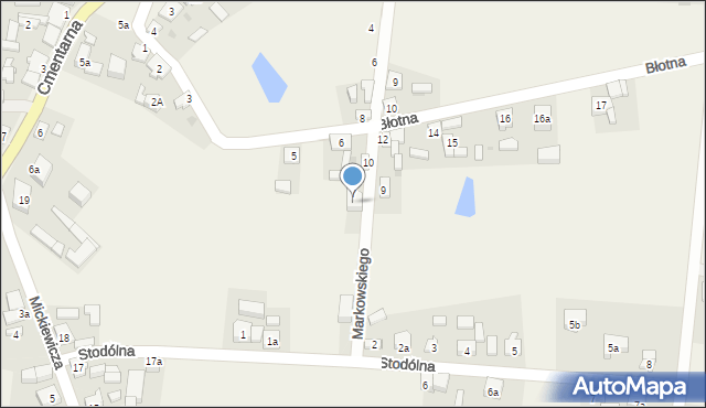 Brdów, Błotna, 7a, mapa Brdów