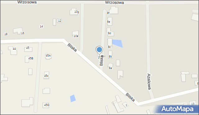 Chełmno, Bliska, 10, mapa Chełmno