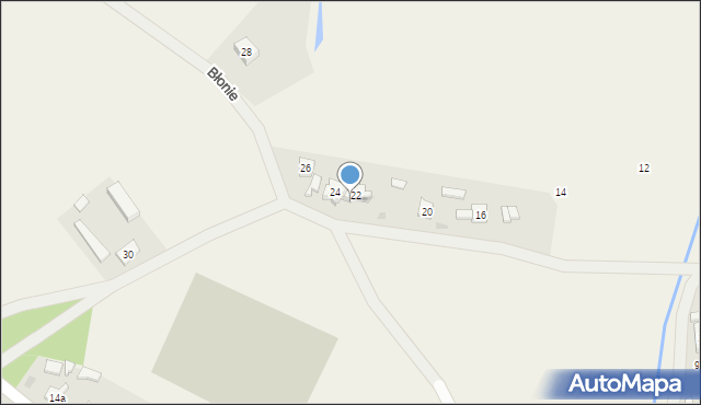 Dobrów, Błonie, 22a, mapa Dobrów