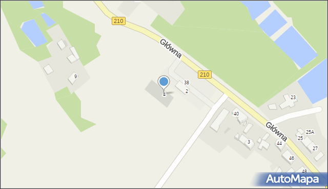 Głobino, Bliska, 4, mapa Głobino
