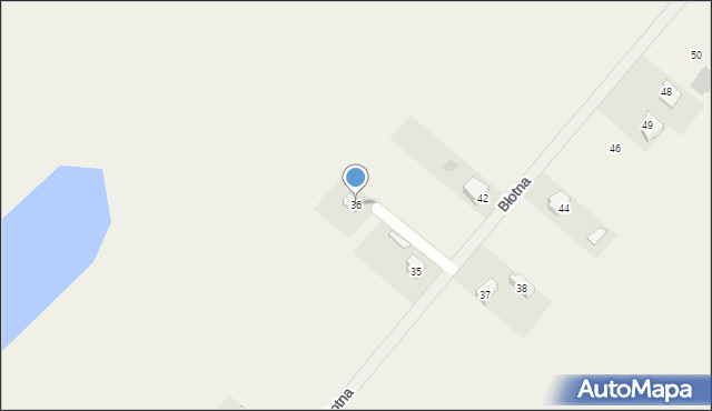 Gołąb, Błotna, 36, mapa Gołąb