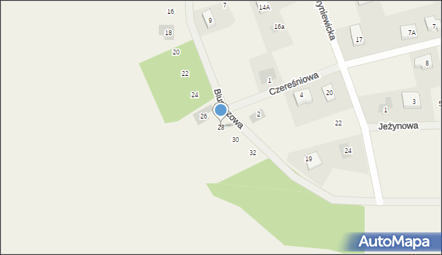 Ignatki-Osiedle, Bluszczowa, 28, mapa Ignatki-Osiedle