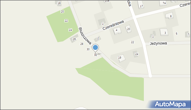 Ignatki-Osiedle, Bluszczowa, 32, mapa Ignatki-Osiedle