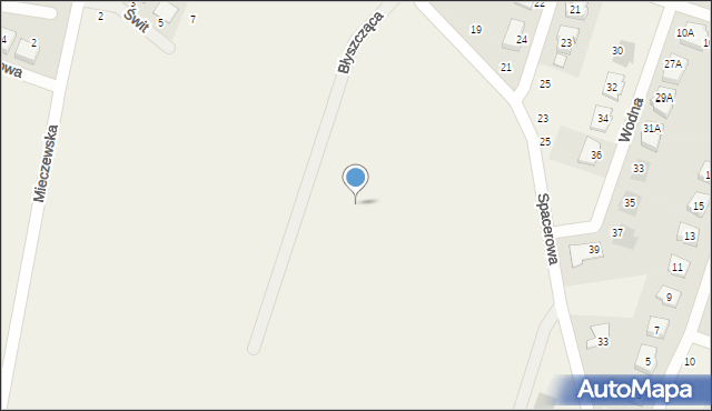 Kamionki, Błyszcząca, 15, mapa Kamionki