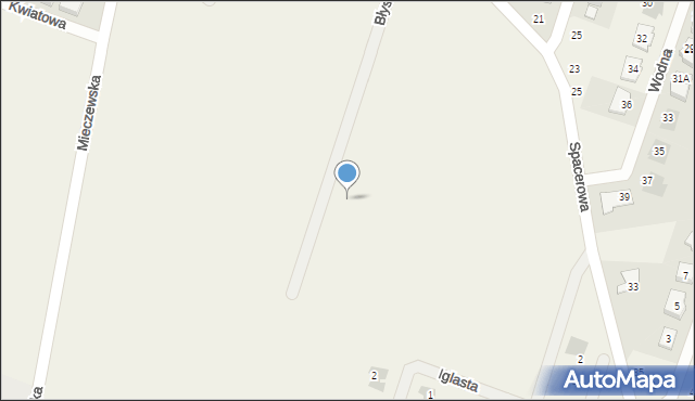 Kamionki, Błyszcząca, 19, mapa Kamionki