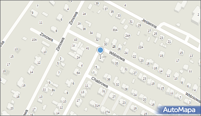 Kutno, Bluszczowa, 1, mapa Kutno