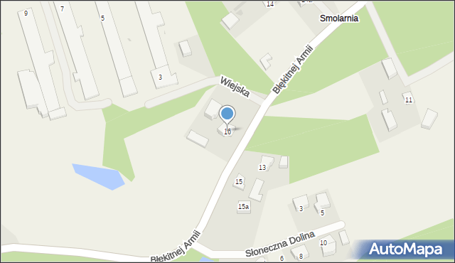 Mezowo, Błękitnej Armii, 16, mapa Mezowo