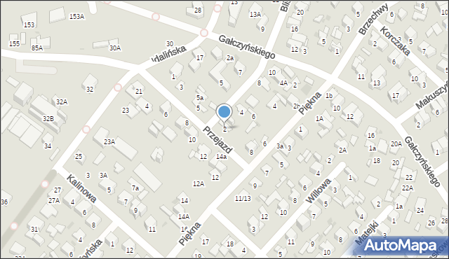 Radom, Bliska, 2, mapa Radomia