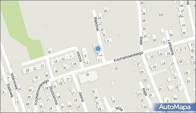 Rydułtowy, Błękitna, 3, mapa Rydułtowy