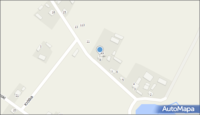 Skrzelczyce, Błonie, 9, mapa Skrzelczyce